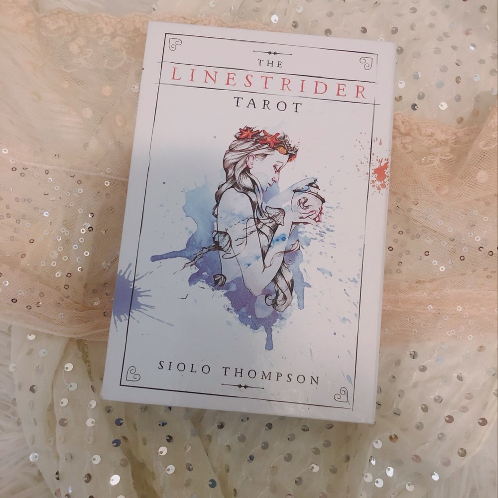 🤍 ✧ ☾ Tarot deck (The Linestrider Tarot)